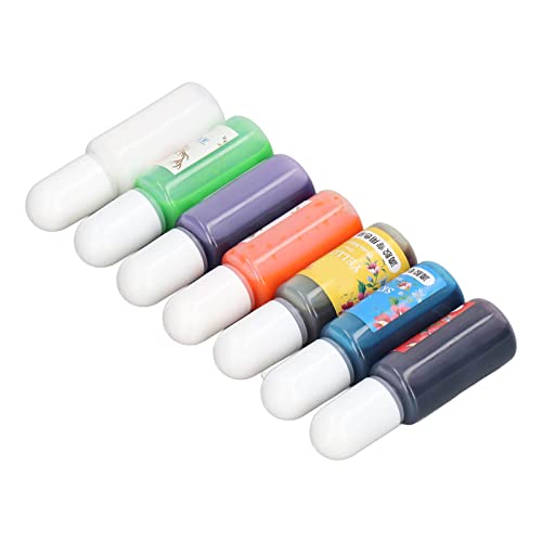 7 Farben DIY-Epoxidharz-Pigment, Andere Künstlerbedarfsartikel, 7 Farben, Einfaches Eindringen, Gute Transparenz, Epoxidharz-Farbstoffpigment für DIY-Kunsthandwerk, Einfaches