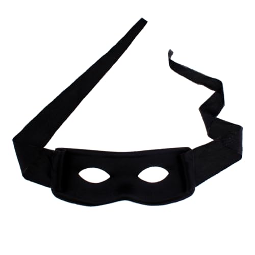 Sprinlot Panzerknacker Maske, Augenmaske Schwarz, Räuber Maske, Dieb Maske, Einbrecher Maske, Zorro Maske, Bankräuber Maske Für Halloween Und Karneval