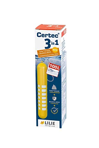 Certec 3-in-1-Wasser Filter Kapsel zum, 100 Liter