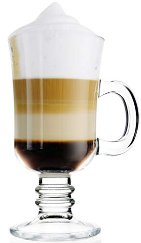 Topkapi 250.868 McKahan - Irish Coffee, Punsch, Glühwein, Heiße Schokolade Becher mit Henkel, Modell 44868, 235 ml, 6 Stück