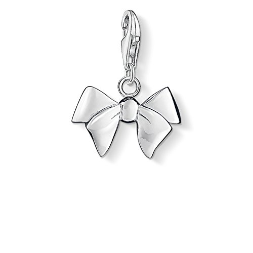 Thomas Sabo Damen-Charm Club-Anhänger Schleife 925er Sterlingsilber 0619-001-12