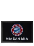 FC Bayern München I Fußmatte I Schmutzfangmatte I Türmatte I Logo I Schwarz