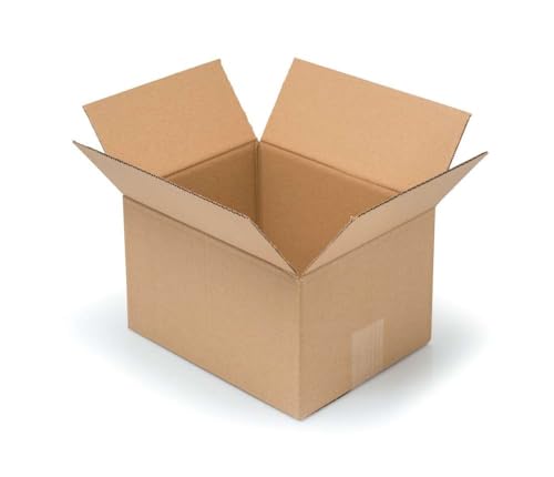 5 Stück Faltkarton Versandkartons 230 x 160 x 200 mm, DHL, DPD, GLS konforme Verpackung, Kartons für den Paketversand