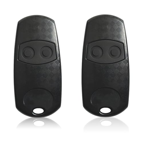 Fernbedienung Garagentor 433 MHz, 2 Stück Lernfähige Klonen Fernbedienung, Garagentoröffner Handsender Kompatible Top432EV/432/432EE/432A /432M/432S