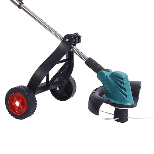 Hilfsrad für Unkrautschneider, Universelle Weed Eater-Räder, Stützräder Für Trimmer, Verstellbare Hilfsräder Für Mäher, Rasenmäher Räder Stützräder Für Elektrische Freischneider