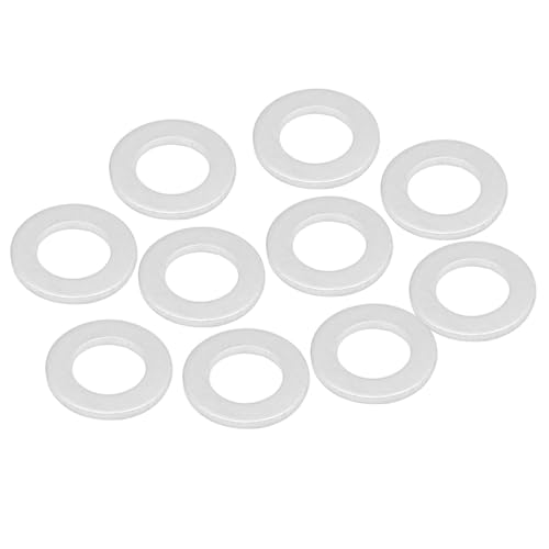 Keenso 10 Stücke 14mm Aluminium Ölablaßschraube Dichtungen Ölablaßschraube Washer Dichtungen Kit für 94109-14000