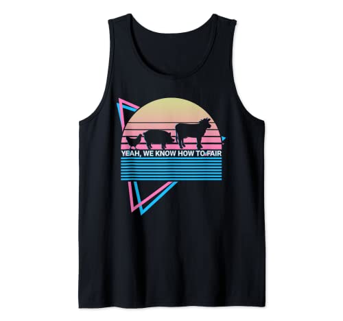 Livestock Retro Ja, wir wissen, wie man fair Tank Top