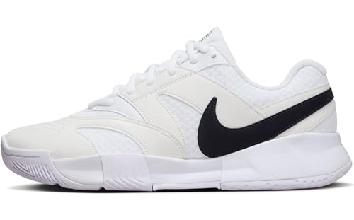 Nike Damen W Court Lite 4 Tennisschuhe, White/Black-Summit White, 41 EU