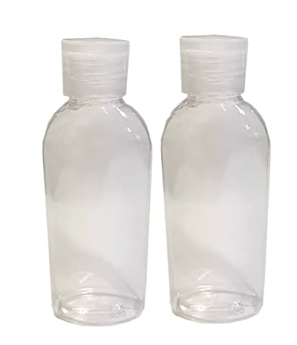 Purenail Flaschen, transparent, 100 ml, für Massageöl oder Körperpflegeprodukte, 2 Stück