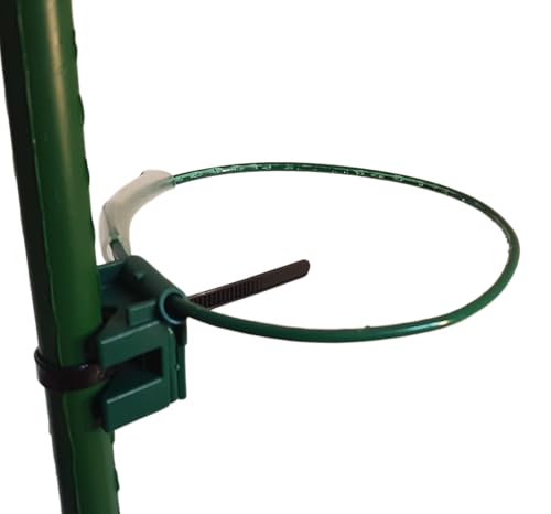 PflanzenBalance der Pflanzenhalter | Verstellbare Pflanzenhalter| verschiedene Größen Ø 7-25cm | Robuste & Witterungsbeständige Pflanzenhalter| Ideal für Alle Pflanzen & Stäbe" (2 Stück XS: 7-12cm)