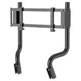 OPLITE SINGLE MONITOR STAND GTR ELITE - GTR ELITE Stahl-Cockpit-Bildschirmhalterung - Kompatibler PC- und TV-Bildschirm bis zu 50'' Universal-VESA-Halterung.