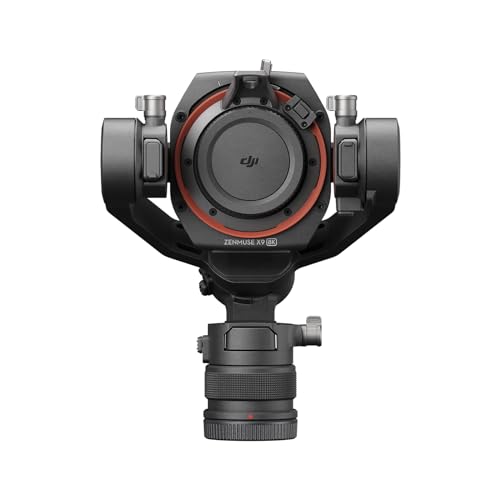 Zenmuse X9-8K Gimbal-Kamera, Vollformat 8K/60fps & 4K/120fps, dual-native ISO 800/4000, integrierte ND-Filter mit 9 Blendstufen, Wechsel-Objektivhalterung DL/E/L/PL/M, Autofokus bei manuellem Objektiv