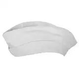 Hutshopping Premium Gastro Schiffchen Mütze Gastromützen Küchenmütze (One Size - weiß)