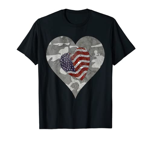 Veteranenunterstützung American Service Military T-Shirt