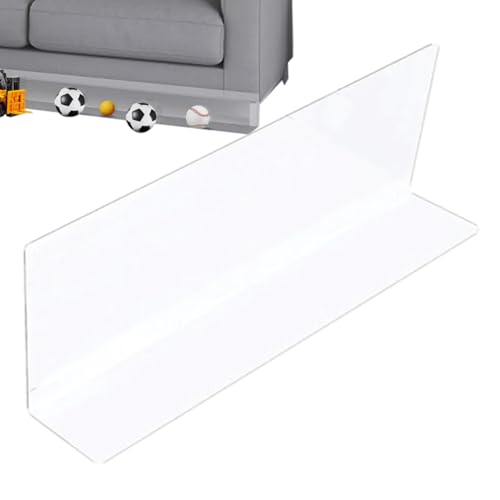 Under Sofa Blocker, Barrier Stopboard Toys, 9,84 x 2,36 x 1,18 Zoll (24,6 x 5,8 x 3,6 cm) Niedliches Clear Under The Furniture Blockers, Stop Plush Sofa Bed for Living Room Bedroom