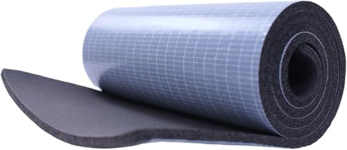 SIMPLEFLEX selbstklebende Gummistreifen in 6 und 9 mm Dicke in verschiedenen Größen für Tür- und Fensterisolierung, Schwingungsdämpfung und viele andere Anwendungen (6mm, 10cm x 1m)