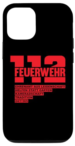 Hülle für iPhone 13 Freiwillige Feuerwehr 112 Ehrenamt Feuerwehrmann Geschenk