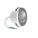 3w Mini LED Einbauleuchte Einbaustrahler Einbauspot Spot Silber 240 Lumen Schutzart IP54 Warmweiß