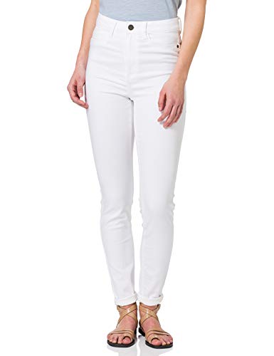 Noisy may Damen Nmcallie Hw skinny Bw Bg Noos Jeans, Bright White, 26W / 30L EU