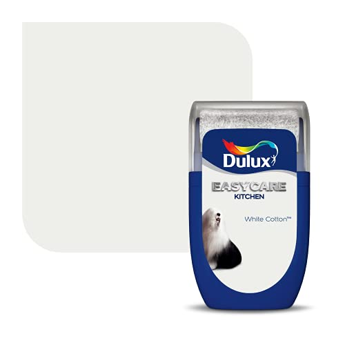 Dulux 5268147 Easycare Kitchen Testfarbe, Weiße Baumwolle