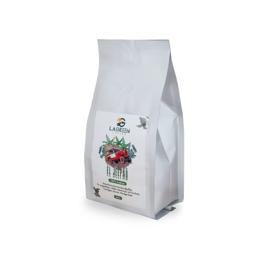 Kolumbianischer Qualitäts-Hochlandkaffee El Jeepao. Enthält Spende 1€/kg.