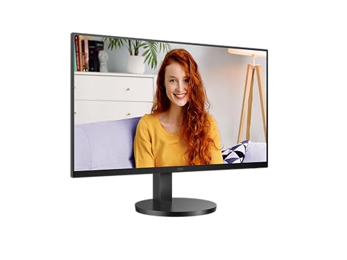 AOC U27B3AF - 27 Zoll UHD Monitor, Lautsprecher, höhenverstellbar, HDR10 (3840x2160, 60 Hertz, HDMI 2.0, DisplayPort 1.4) schwarz