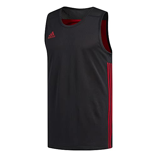 adidas Mens Jersey (Sleeveless) 3G Speed Reversible Trikot, Black/Powred, DY6588, 3XL EU