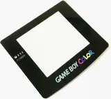 Game Boy Color Displayscheibe. Ersatzteil Displayschutz GameBoy Color. Selbstklebend Kunststoff