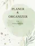 Jahresplaner 2025/2026 - Soziale Arbeit: Perfekt für die Organisation von Schichtarbeit, Fortbildungen uns Supervisionen.