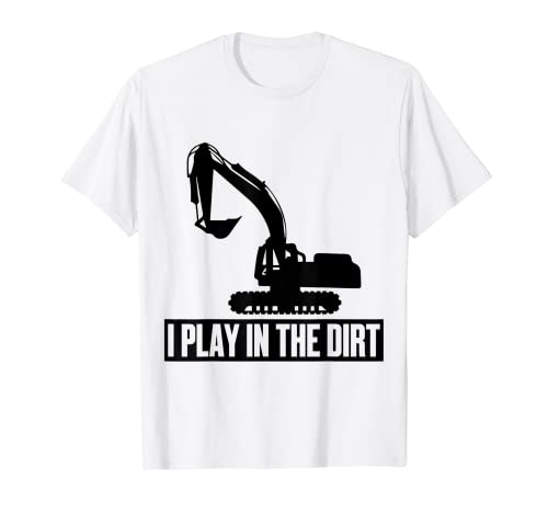 Baggerarbeiter Arbeit DIY Bauausrüstung Lustiger Schmutz T-Shirt