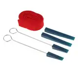 Perfeclan 5pcs Piano Tuning Tool Kit Mute Strip für Klavier Reparatur Wartung DIY