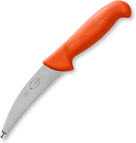 F. Dick Gekrösemesser/Jagdmesser ErgoGrip (Klinge Messer 12 cm, Messerstahl rostfrei, 56 HRC) - 82139121-53 - Orange