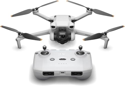 DJI Mini 3 – Leichte und faltbare Mini-Kameradrohne mit 4K HDR-Video, 38 min Flugzeit, echten vertikalen Aufnahmen und intelligenten Funktionen