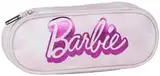 CERDÁ Life's Little Moments Ovales Federmäppchen von Barbie – Rosa – 8,5 x 5 x 22,5 cm – Reißverschluss – vielseitig und langlebig – Originalprodukt, entworfen in Spanien, Rosa, Ovales Federmäppchen