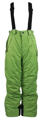 Generisch Jungen Kinder Skihose Wintersport Sporthose Schneehose Hose, Farbe:Grün, Größe:158/164