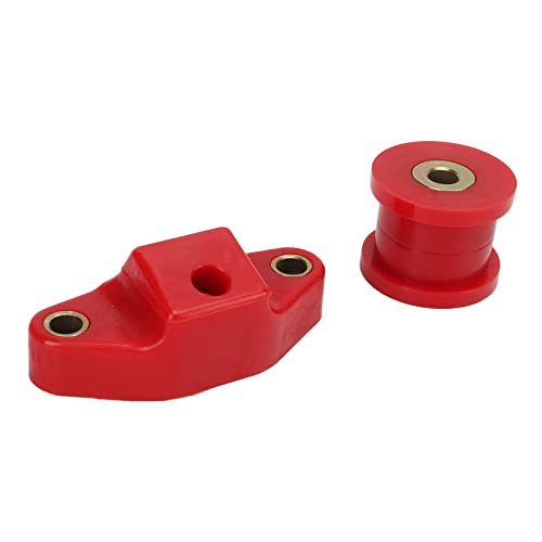 Qiilu Getriebeschalthebel Schaltbuchsen für Vorne und Hinten, PU Stabilisatorgestänge, Buchsensatz Ersatz für Subaru Impreza WRX STI 2004-2020