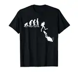 Tauchen Evolution I Menschen Entwicklung Idee T-Shirt