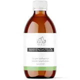 Mariendistelöl 500ml für Hunde, Katzen & Pferde – Premium Naturprodukt - Auch für Barf-Ernährung, Reich an Vitamin E, Omega-6 und Omega-9 – Ideal zur Unterstützung der Gesundheit