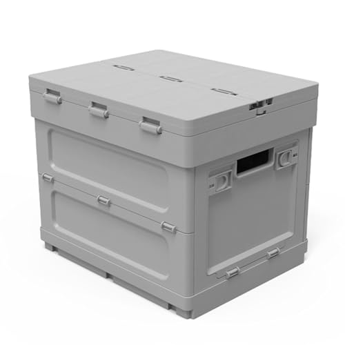 Introti Tragbare Campingbox mit Klapptisch Große Kapazität Outdoor Camping Ausrüstung