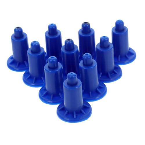 Holibanna 10 Stücke Fuß Zubehör Nicht Slip Möbel Pads Kunststoff Blau