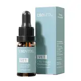 Premium CBD Öl für Pferde - 2400mg CBD | Tierärztlich geprüft | 24% | Terpenfreies Naturextrakt CBD Hanföl | Cannabis-Öl zur Beruhigung | CBDVITAL - Tierliebe ist menschlich