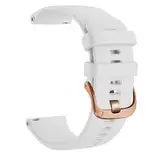 CYSUE 18 20 22mm Smart Watch Offizielle Riemen Für Venu 2 Silikon Armbandgürtel Für Venu 2S SQ Armband (Color : White, Size : 22 For Venu 2)