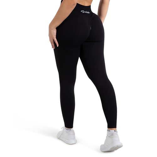 SMILODOX Leggings Damen Silvia Scrunch, High Waist Sporthose Blickdicht Leggins Damen, Booty Scrunch, Elastische Fitness Scrunch But Lift Sportleggings für Yoga, Gym, Workout & Freizeit