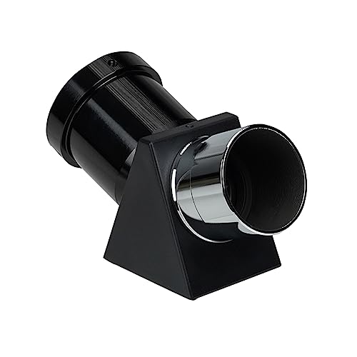 Svbony SV221 Teleskop Zenitspiegel, 1,25 Zoll 45° Aufrichtendes Diagonal Prisma, Aluminium Stern Zenitspiegel Okularadapter für bodengestützte astronomische Beobachtungen