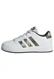 adidas Grand Court 2.0 Kids Schuh, Obermaterial aus Synthetik, Weiß