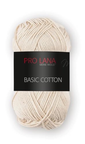 Pro Lana Basic Cotton ca. 125 m 50 g (0002 - Creme)