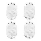 CYXZMYA 4Pcs Body Verlängerung Druckknopf Baby,baby-Bodysuit-verlängerung,Body verlängerung,Längenverstellbar,Bodysuit Extender Einstellbare Länge Baby,2 Lagen Stoff,Strampler Weste