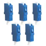 FSWWSF LC/UPC Buchse-Buchse Monomode Glasfaseradapter 5 Stück - Simplex Female für Faserverbindungen und Verlängerungen