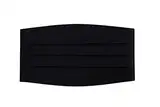S.H. Churchill & Co. Herren Kummerbund aus Satin, verstellbar, Schwarz, Schwarz, Einheitsgröße