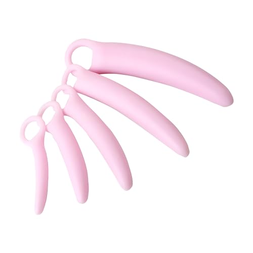 Weimob Silikon Dilator Vaginale Trainer dilatoren set für frauen vaginismus Analplug Buttplug Vaginaplug Dilatator Kits Silikon Anus Trainingsset P-Punkt Massage Spielzeug 5 Stücke Set